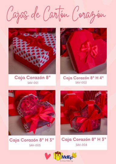 Cajas de Corazon